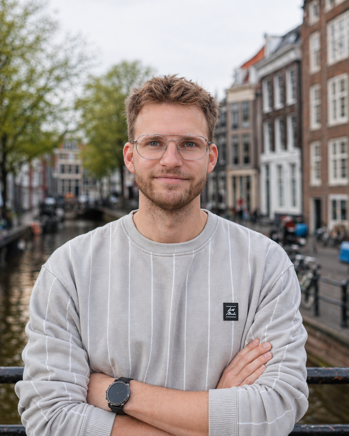 Portret van Justin Brunt
