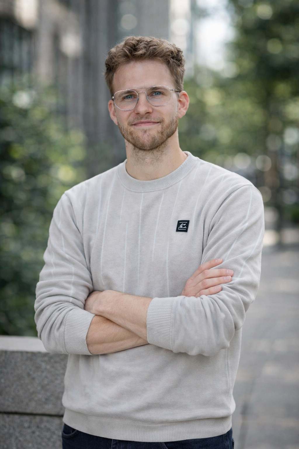 Portret van Justin Brunt